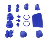 Cryfokt Controller Replacement Buttons, ABS Button Repair Kit for, Enhance Your Gaming Experience, Ideal for Gamers (Blue)