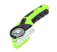 Cryfokt Cordless Electric Scissors, 4V Rechargeable Box Cutter with 2000mAh Battery, LED Light, Safety Lock Box Cutter for Cardboard, Fabric, Leather, Carpet