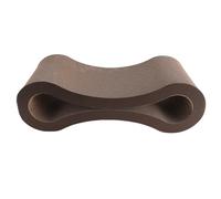 Cryfokt Corrugated Cat Scratching Pad Extra Thick Lounge for Cats Protects Furniture and Provides Comfort 22.05x8.27x7.09in (Brown)
