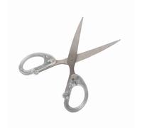 Cryfokt Craft Scissors Comfortable Grip Clear Frosted Handle for Students Teachers Portable Crafting 1 Pair