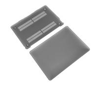 Cryfokt Crystal Frosted Laptop Protective Cover for Air 13.3inch Ultra Thin Light Design Durable Material 2 Parts (Black)