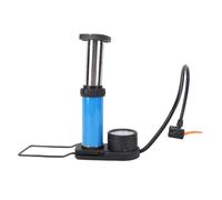 Cryfokt Cycle Foot Pump Efficient 120PSI Inflator for Schrader Valve, Portable Tire Pump Guage for Cars Motorcycles,Sturdy Stainless Steel+ABS