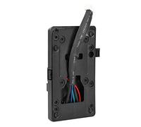 Cryfokt D-TAP V-Lock Battery Plate For Blackmagic URSA Mini Pro Camera, High Reliability ABS Material, Compatible with V-Mount Batteries, For Cinematographers