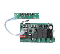 Cryfokt DC 24V Sliding Gate Opener Circuit Board, Universal 5.6x3.2in Main Control Board with Delay Time 0 to 60s and Speed Adjustment Knob, for Sliding Gate Motor and Accessorie (#1)