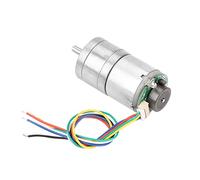 Cryfokt DC Encoder Gear Motor Metal Speed Reduction Motor Wear-Resisting Long Serving Life for Window Opener, Door Opener, Mini Windlass (DC12 30RPM)