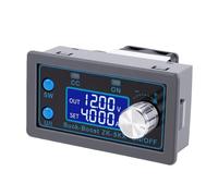 Cryfokt DC to DC Voltage Regulator with LCD Display, 6.0-36V Input 0.6-36V Output 5A 80W Adjustable Converter, Smart Temperature Controlled Fan, Multiple Protections, for Electronics (ZK-5KX)