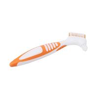 Cryfokt Denture Cleaning Brush Safe Dual Head Design for Partial Dentures Half Dentures and Complete 1 Piece