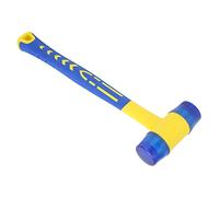 Cryfokt Detachable Rubber Mallet Shock Absorbing Design for Woodworking Projects and Flooring 10in