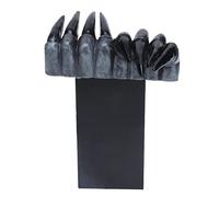 Cryfokt Devil's Hand Resin Bookmark Unique 3D Model for Book Lovers and Friends, Synthetic Resin Craft Ornament for Bedroom, Study, and Office, 1 X Devil's Hand Bookmark