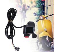 Cryfokt Digital Battery Voltage Display Thumb Accelerator 3 Speed Switch Suitable for All Electric Vehicles 12V to 99V