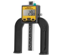 Cryfokt Digital Depth Gauge Magnetic Base with 0.01mm Resolution for Precise Height and Depth Measurement Tool for Woodworking