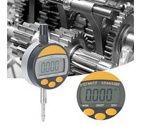 Cryfokt Digital Dial Indicator High Accuracy Measuring Tool for Engineers and Hobbyists Plastic Metal 0-12.7mm Electronic for Machine Shop