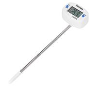 Cryfokt Digital Food Thermometer 2 Piece Cooking Thermometer with 180-Degree Rotating Head for Accurate Temperature Measurement in Homes and Labs Stainless Steel