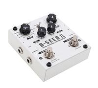 Cryfokt Digital Stompbox Delay Pedal, 8 Modes 2000MS Looper with Stereo PingPong Effect Tap Tempo, for Electric Guitar Bass