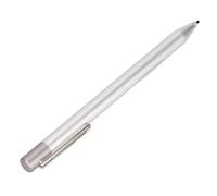 Cryfokt Digital Tablet Stylus Capacitive Pen for BooK Studio for Laptop, Rich Pressure Points Stylus Pen with Eraser Button, Black Aluminum Alloy (Silver)