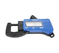 Cryfokt Digital Thickness Gauge Compact Sturdy Tool for Paper Jewelry Battery Magnetic Materials, Large LCD Screen, Reset Function, Suitable for Insulation, Imperial System Switch