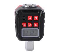 Cryfokt Digital Torque Wrench Adapter Drive Electronic Torque Converter with LCD Display, Accuracy, 4 Units, 6 Preset Modes, Data Storage, Buzzer LED Alert, 1/4 3/8 Adapters (1.5-30Nm)