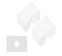 Cryfokt Disposable Face Rest Cover Breathable Ergonomic Design for Nostril Breathing Space for Massage Table 200pcs Non-Woven Fabric