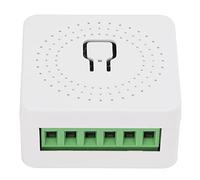 Cryfokt DIY Smart Breaker Module 16A Voice Control Function Mini Smart Switch for 3.0 Support 2 Way Control Behind The Switch Use Easy Operation High Temperature Material