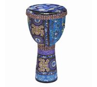 Cryfokt Djembe Drum 8 Inch Colorful Art Hand Drum Percussion Instrument for Kids Beginner ABS Resin Body (4)