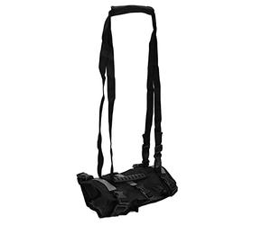 Cryfokt Dog Harness Leash Breathable Adjustable Walking Aid for Pets Cats Stylish Nylon Material Suitable for Elderly Dogs Arthritis Rheumatism 1 X Dog Harness Leash (L)