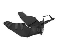 Cryfokt Dog Leg Brace Supportive Joint Protector for Recovery Pet, SBR Dog Knee Pad for Injury Relief and Stability, 2 Pieces Leg Braces for for Postoperative Care (S)