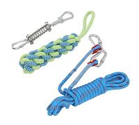 Cryfokt Dog Spring Pole Rope Toy Durable Muscle Exercise for Dogs Hanging Toy for Medium Large Breeds Outdoor Playtime