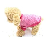 Cryfokt Dog Sweater Cute Cozy Warm Knitted for Autumn Winter Outdoor 1 X Woolen Yarn (XL)