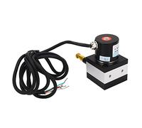 Cryfokt Draw Wire Encoder, 10-1200mm Range DC5-24V Incremental Cable Switch with Push Pull Output, for Cylinder Testing Machine Printing Equipment