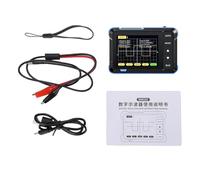 Cryfokt DSO152 Handheld Oscilloscope Compact Digital Tool for Automotive Repairs Teaching Learning, 2.8 Inch LCD Display (DSO152 Standard - Blue)