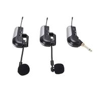 Cryfokt Dual UHF Accordion Wireless Microphone Stable Signal Reception for Various Performance Settings