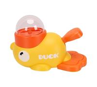 Cryfokt Duck Shape Interactive Dog Treat Dispenser Toy, Enrichment Puzzle Feeder for Mental Stimulation Training with Small Kibble (Little Yellow Duck)