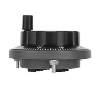 Cryfokt Durable 80mm 6Pin CNC Pulser Black Handwheel 100PPR Encoder for Machinery Applications