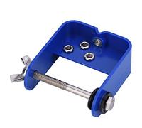 Cryfokt Durable Archery Bowstring Serving Jig Adjustable Tension String Tool for Every Archer Aluminium Alloy/Plastic (Blue)