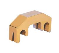 Cryfokt Durable Chrome Violin Mute for Quality Practice Sessions, Ideal for Musicians on the Go