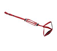 Cryfokt Durable Pull Up Assist Band with 6 Elastic Ropes, 120lbs & 180lbs Strength Levels, Protective Cover for Safety, Suitable for Indoor and Outdoor Workouts, Includes Instruction Manual (Red)