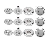 Cryfokt Durable Snap Fasteners Set 200 Pieces Copper Snaps for DIY