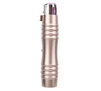 Cryfokt Dynamic Microphone Preamplifier Professional Noise Cancellation Gain Boost for Karaoke Sound Card XLR Connection Aluminum Alloy (Gold)