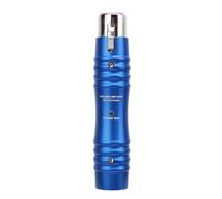 Cryfokt Dynamic Microphone Preamplifier Professional Noise Cancellation Gain Boost for Karaoke Sound Card XLR Connection Aluminum Alloy (Blue)