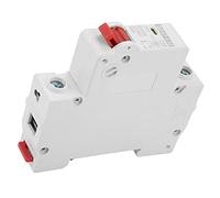 Cryfokt DZ47-63Z-1P 32A DC Miniature Circuit Breaker, Compact, Shock-Resistant, Overload Protection for Solar Energy Systems, Plastic & Metal, 1 Unit