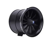 Cryfokt EDF 70mm 12-Blade RC Propeller with Motor for Model Aircraft, Lightweight and Efficient Design, Perfect Balance for High Performance, Composite Material (KV2300 6S EDF 70 ducted)