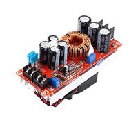 Cryfokt Efficient 1200W Boost Converter Module with Cooling Fan for High Power LED Lights and Solar Panels