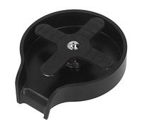 Cryfokt Efficient Glass Rinser, Powerful Sink Cup Cleaner for Home Kitchen and Coffee Shops, Quick Stain Removal with Five Hole Nozzle, Robust ABS and Stainless Steel, 1 Unit (Black)