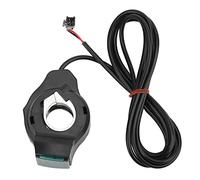 Cryfokt Electric Bicycle Thumb Throttle High Compatibility Speed Governing Controller for Electric Vehicles 12V to 99V Plastic 1 Piece