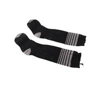 Cryfokt Electric Foot Warmer Stockings Knitted Cotton Heated Socks for Winter Activities Camping 2 Pack