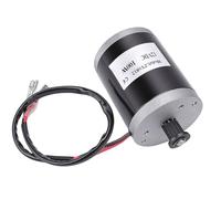 Cryfokt Electric Motor Replacement for E100 E125, 100W Aluminum Alloy Electric Scooter Motor with Rubber Belt, Custom Control Brushless DC Kit