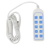 Cryfokt Electric Push Rod Controller Easy-to-Use Lifting Bed Remote Control for Folding Beds IP66 Control Handset for Smart Office Lifting Tables Material: PVC