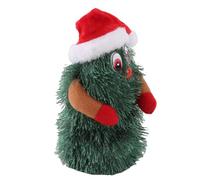 Cryfokt Electric Rotating Singing Dancing Xmas Tree Toy for Kids Holiday, Plush Stuffed Xmas Tree, Battery Operated (M)