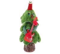 Cryfokt Electric Singing Xmas Tree Adorable Dancing Plush for Christmas