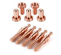 Cryfokt Electrode and Nozzle Tips 5pcs for Thermal Dynamics SL60/100 Torch Efficient Metal Cutting, Premium Copper Material